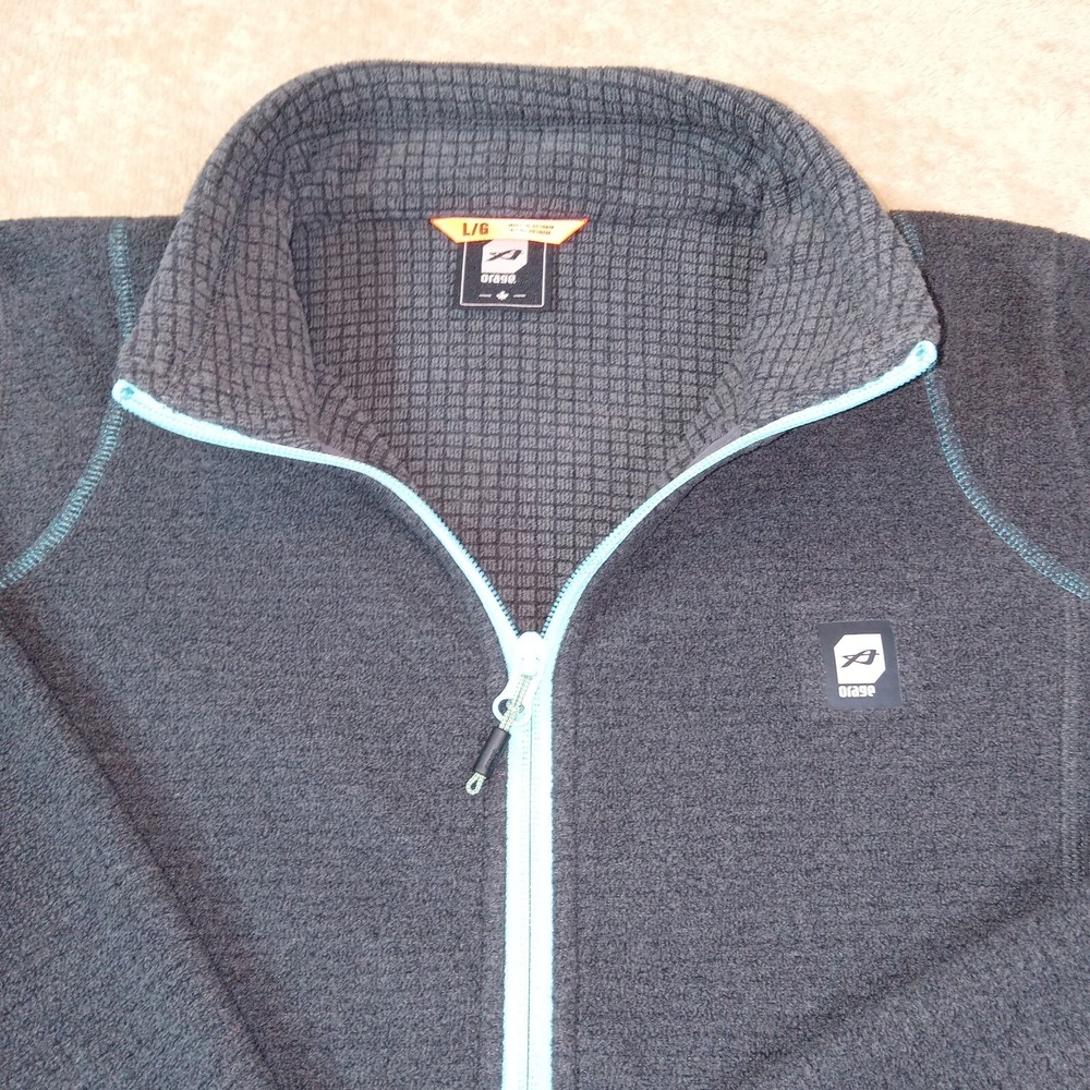 Orage Woman's Fleece Full Zip Woman's Jacket‎ Large Gray - Picture 9 of 9